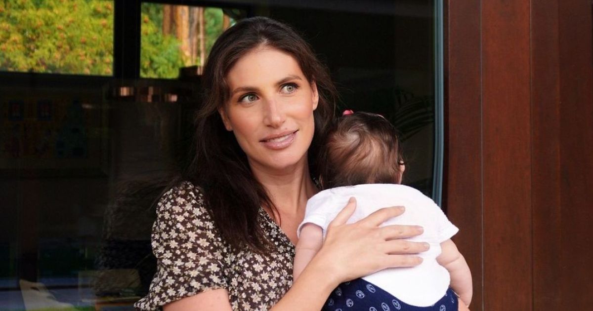 Алла Зіневич з дітьми