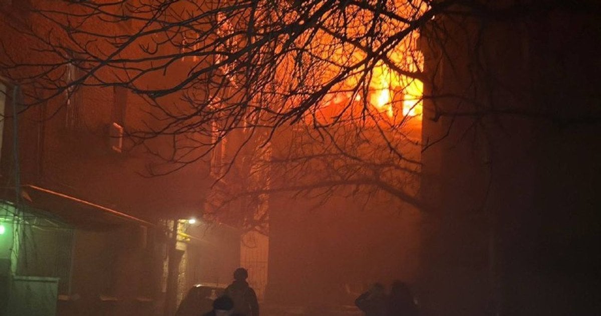 Наслідки ворожого удару дронами по Дніпропетровщині