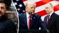 Володимир Зеленський, Дональд Трамп та Путін