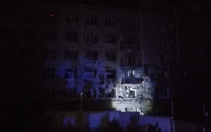 В Офисе президента показали последствия ночной атаки вражеских дронов на Киев: фото