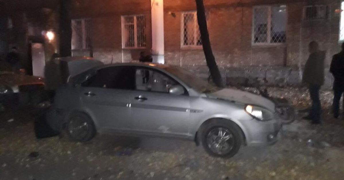 Вибух у Києві_3 / © Facebook/Оксана Блищик