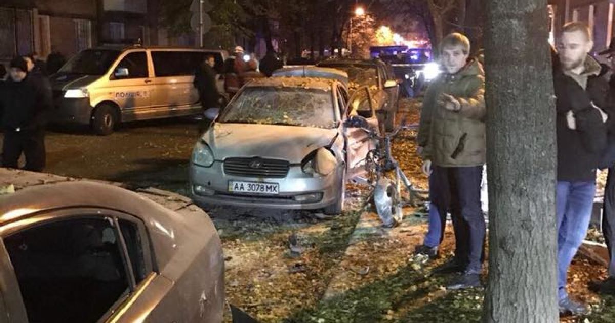 Вибух, замах на Мосійчука_5 / © Facebook/Євген Дейдей