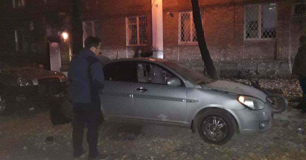 Вибух у Києві_2 / © Facebook/Оксана Блищик
