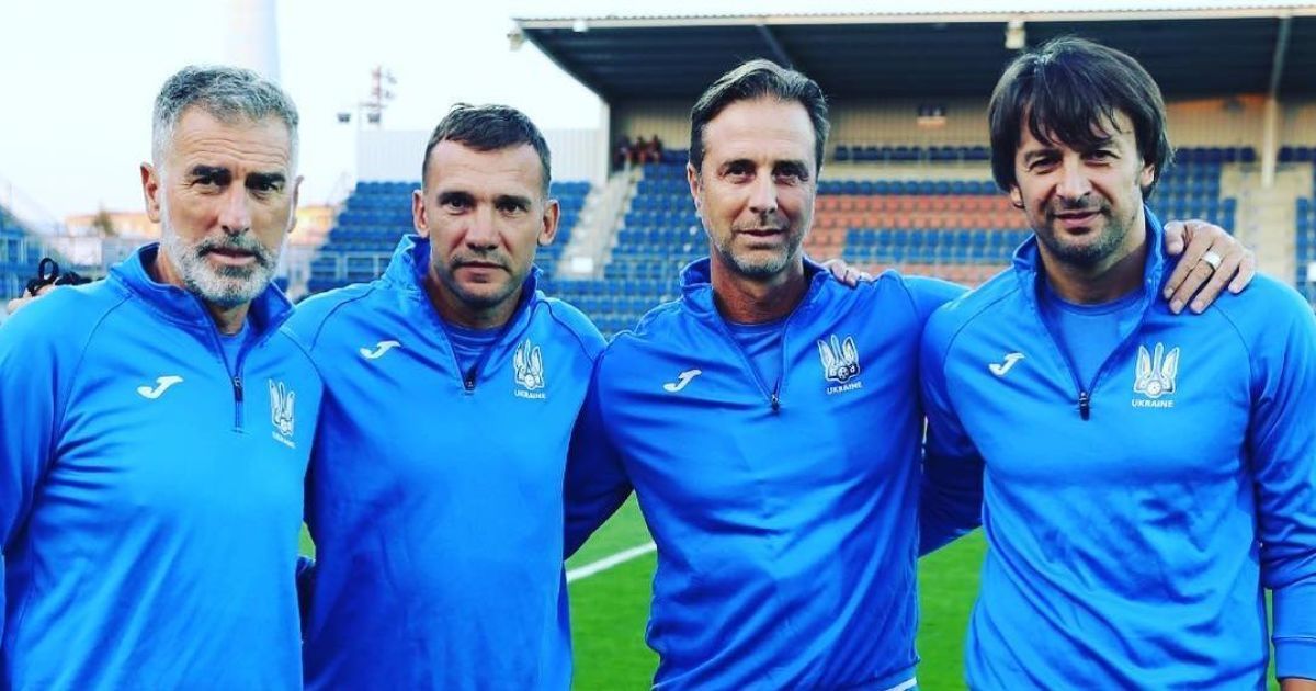 Тренерський штаб збірної України з футболу, instagram.com/malderaandrea