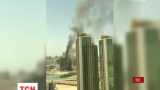 В Абу-Дабі загорівся недобудований хмарочос