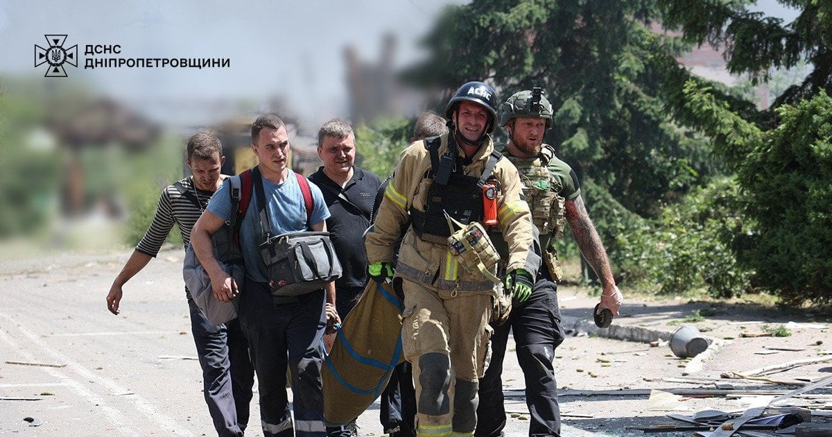 Удар по Днепру 24 июня
