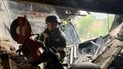 Спасатели ликвидируют последствия атаки