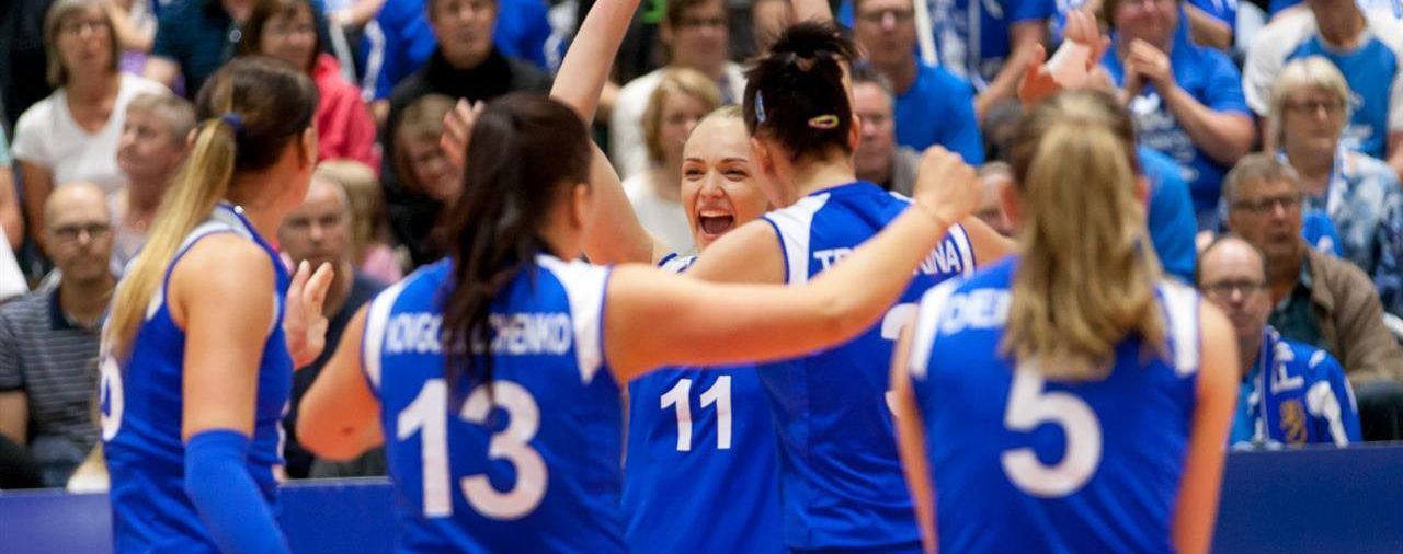 Украинская женская сборная впервые в истории выиграла волейбольную Евролигу
