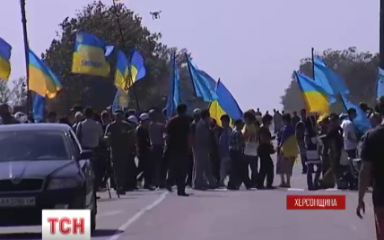 В Сети появилось видео блокады Крыма с высоты птичьего полета
