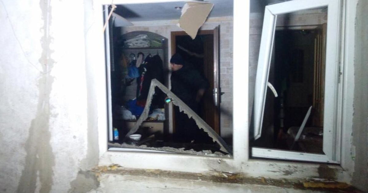 Обстріл Сартани_1 / © facebook.com/Вячеслав Аброськін