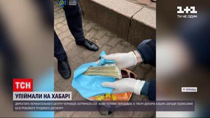Новости Украины: директора перинатального центра в Черновцах поймали на взятке