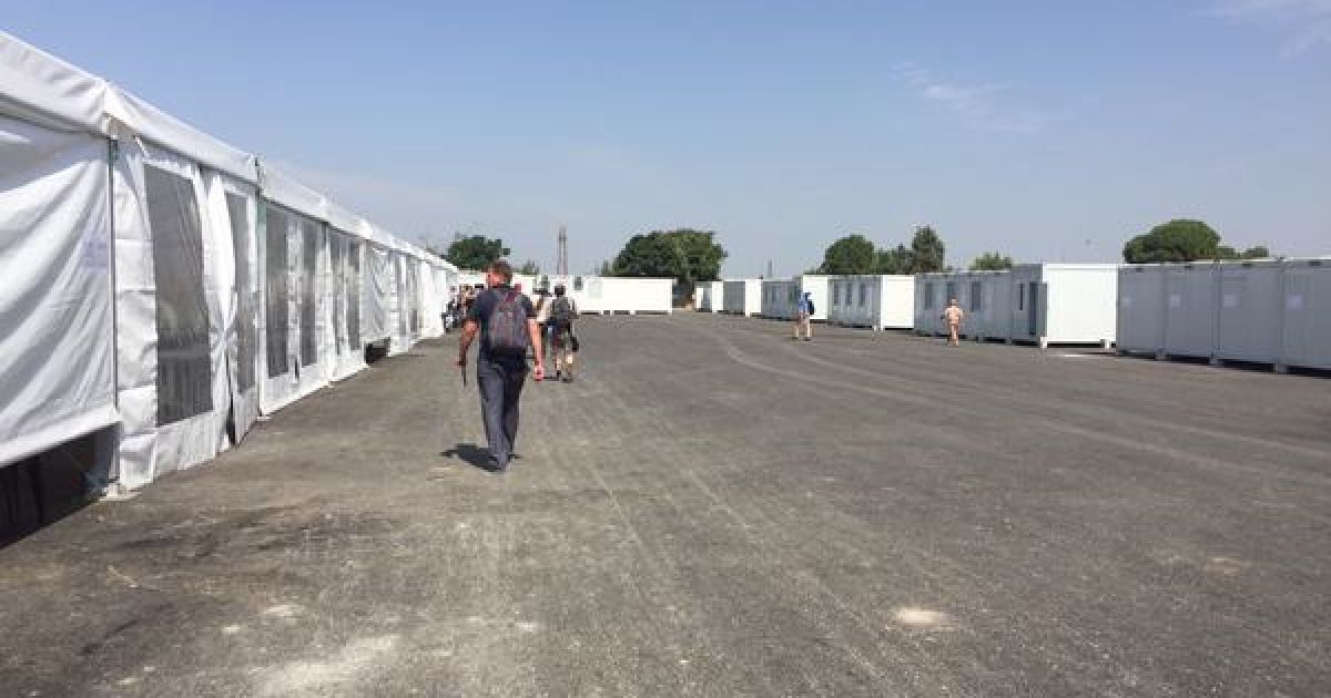 Столовая российской авиабазы в Латакии. / © twitter/Murad Gazdiev