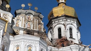 Києво-Печерська лавра після атаки_13 / © Офіс президента України