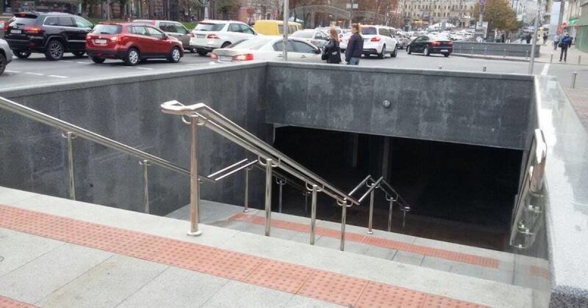 На Хрещатику відкрили підземний перехід / © Вечірній Київ