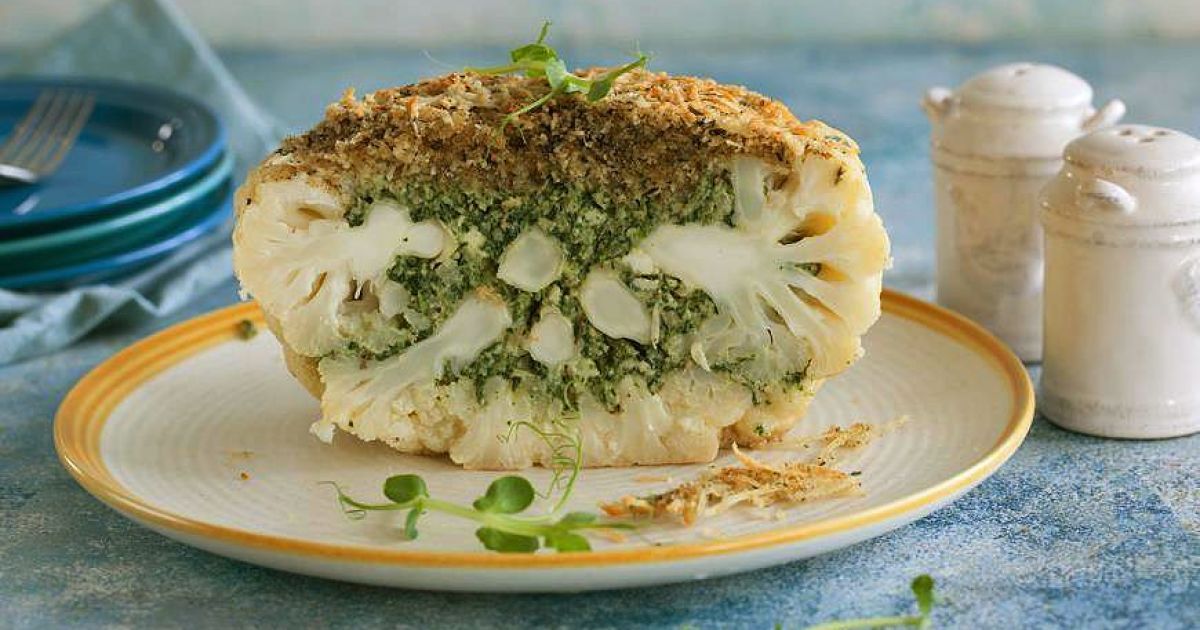 Рецепт фаршированої цвітної капусти