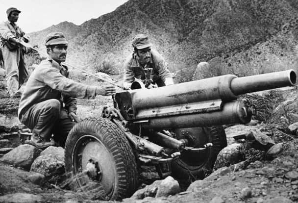 Кабульські військові в Чіґа Сараї, 1979 рік / © Associated Press