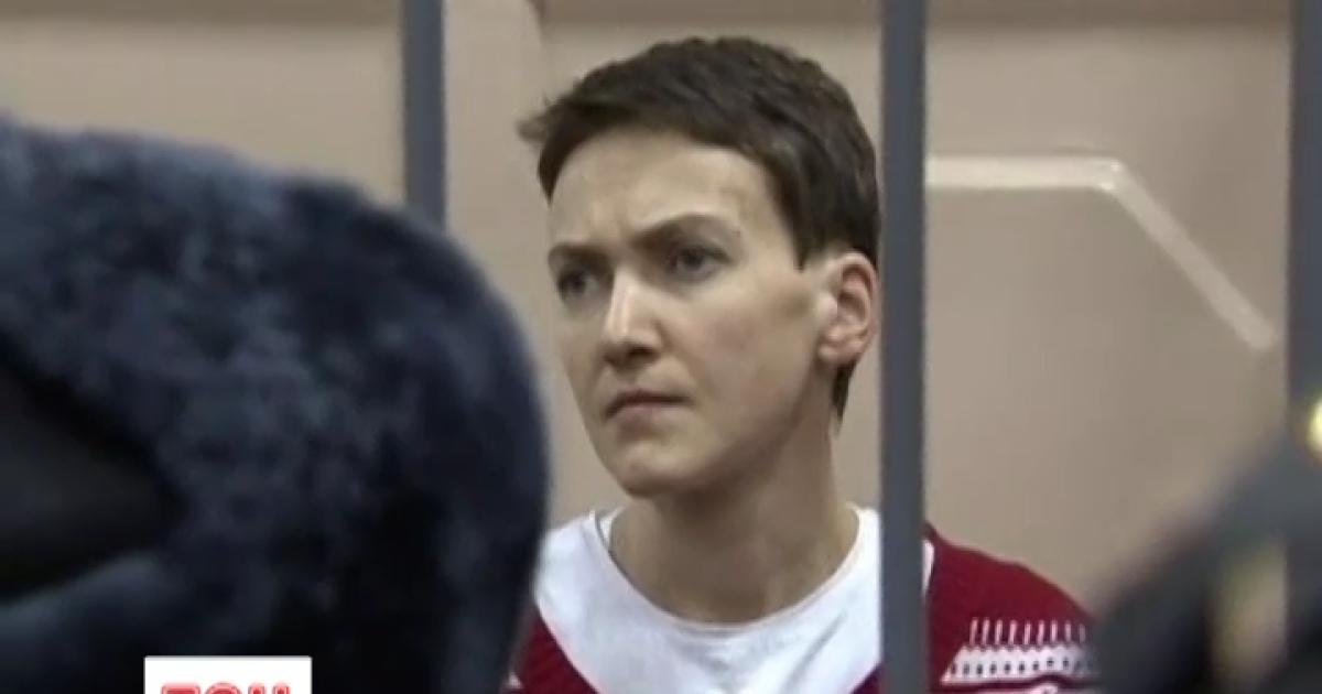 Савченко вживає бульйон та дитяче харчування. Ілюстрація