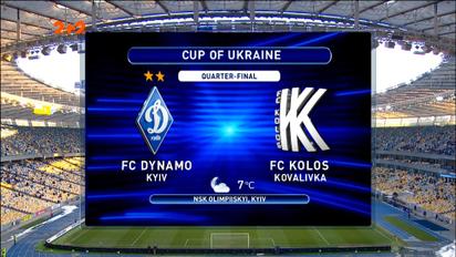 Кубок України з футболу 2021 | Огляд матчу 1/4 фіналу. Динамо - Колос - 0:0 (4:3 пен)