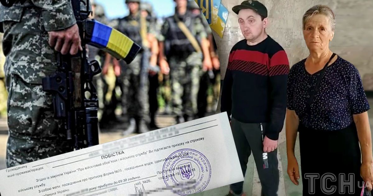 Коллаж ТСН.ua. Мать Максима доказывает врачам, что кормит сына с ложки и повсюду сопровождает его из-за инвалидности