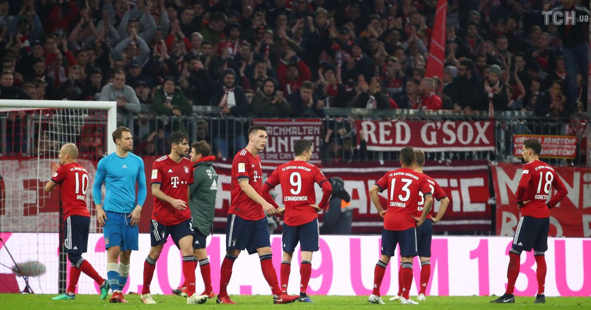 "Бавария" продлила безвыигрышную серию, потеряв очки с аутсайдером
