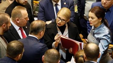 блокування Ради під час розгляду воєнного стану, Юлія Тимошенко / © Reuters