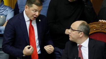 блокування Ради під час розгляду воєнного стану, Олег Ляшко / © Reuters