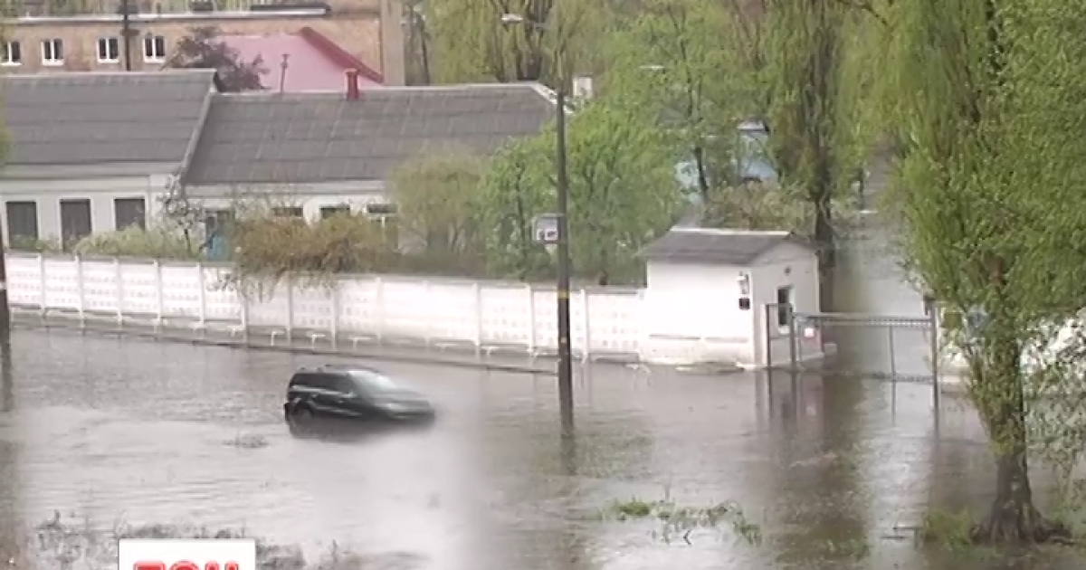 Столица ушла под воду