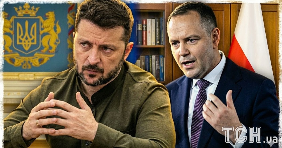 Володимир Зеленський та Кароль Навроцький