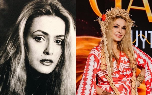 Ольга Сумська у молодості та зараз