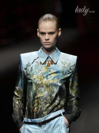 Показ Roberto Cavalli осень-зима 2025-2026