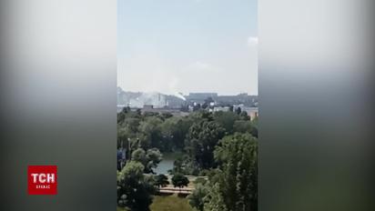 Жители столичной Оболони сообщили о задымлении и химическом запахе у завода