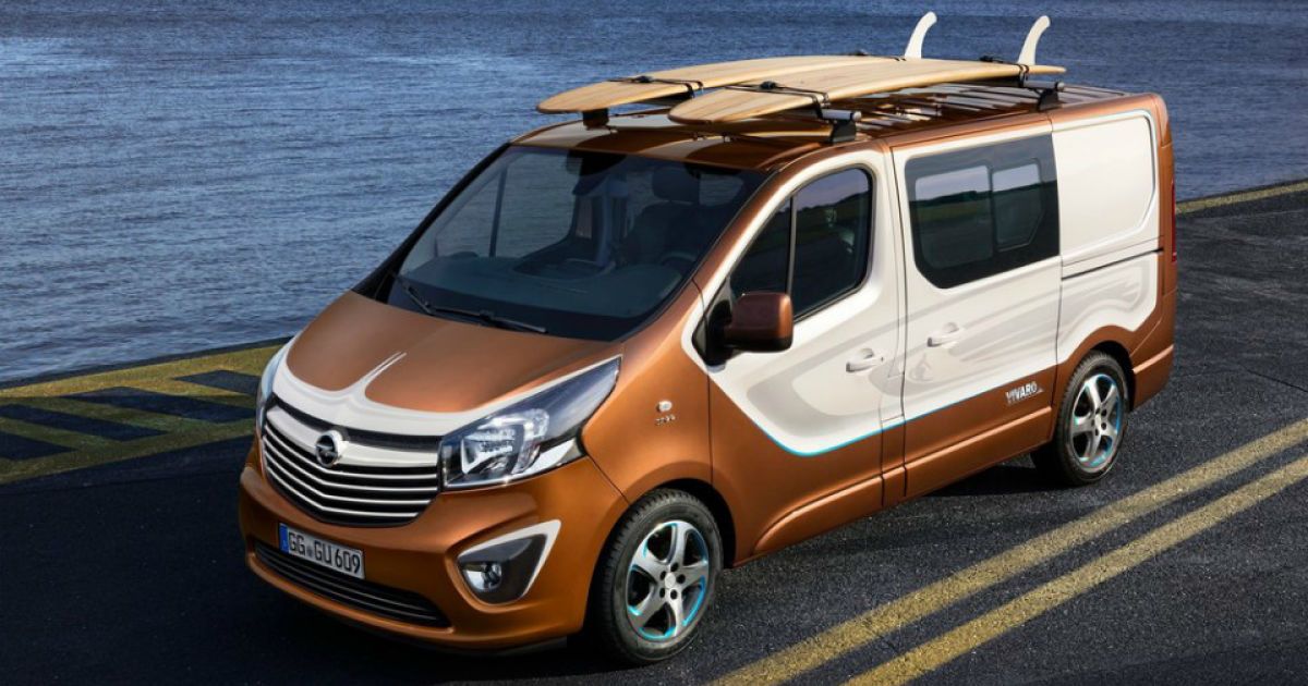Opel построил минивэн для активного отдыха