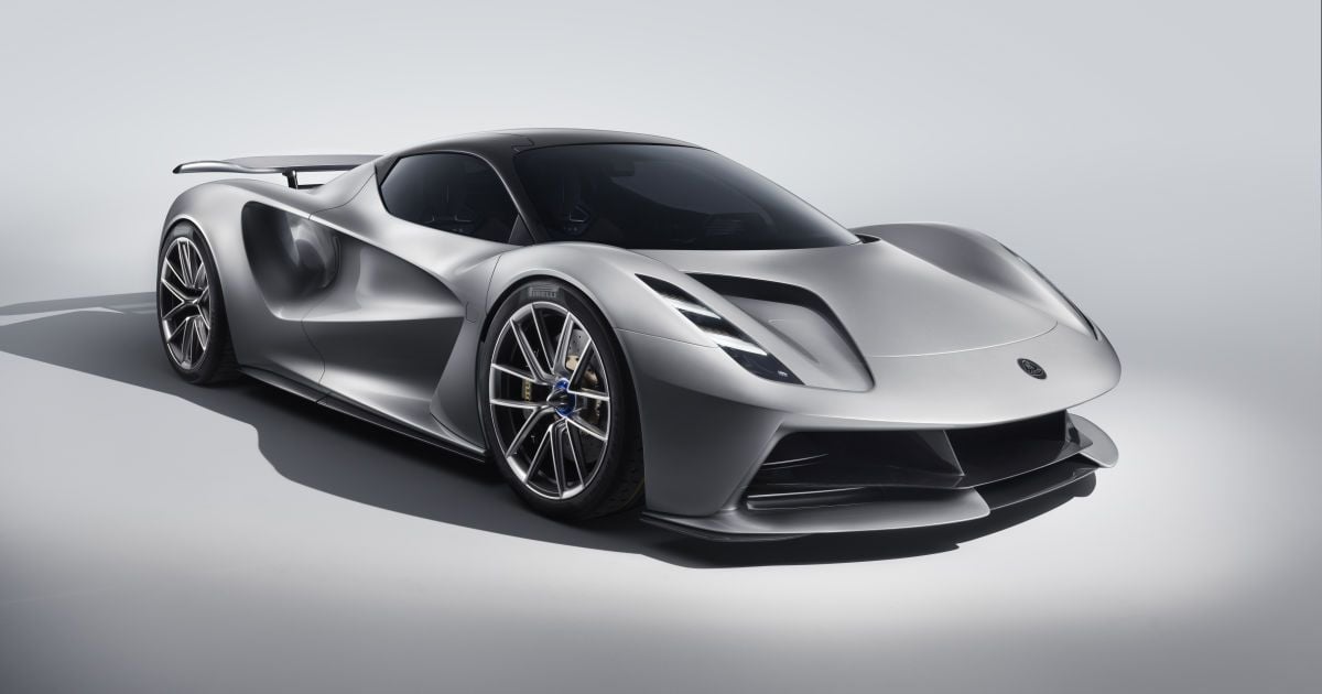 Lotus представил первый электрический суперкар