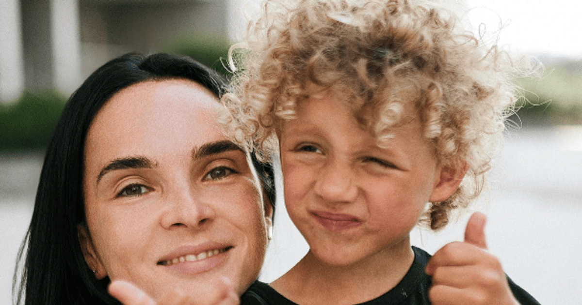 Інна Мірошниченко з названим сином