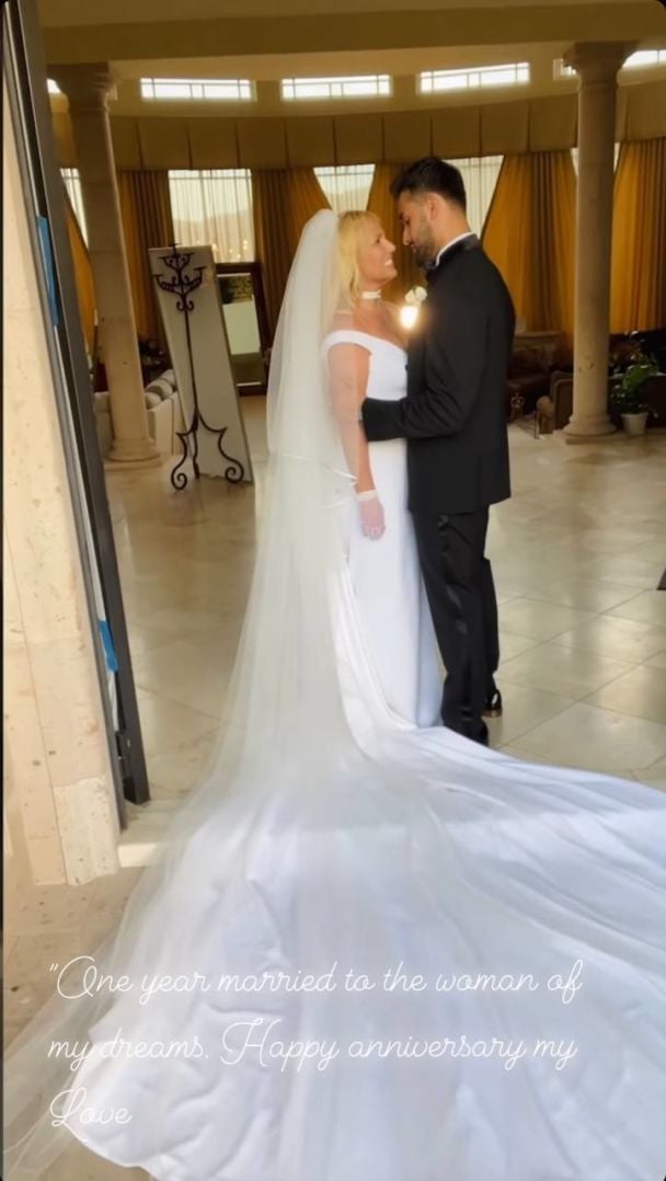 Свадьба Бритни Спирс и Сэма Асгари / © instagram.com/samasghari