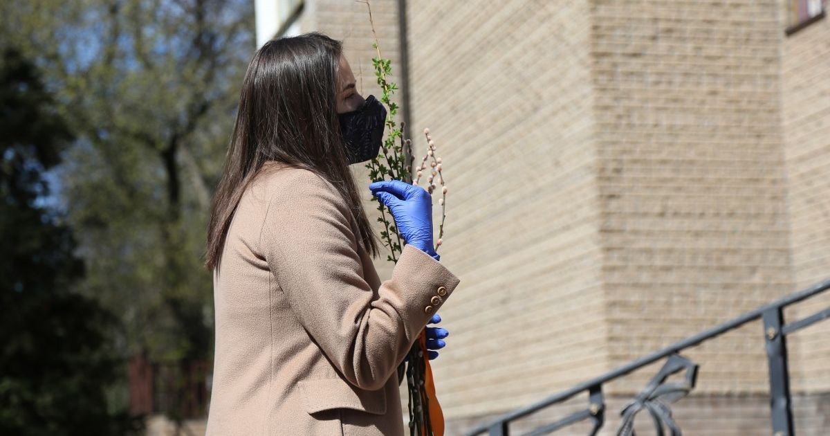 В МВД рассказали, сколько украинцев, несмотря на карантин, пришли в храмы на Пасху