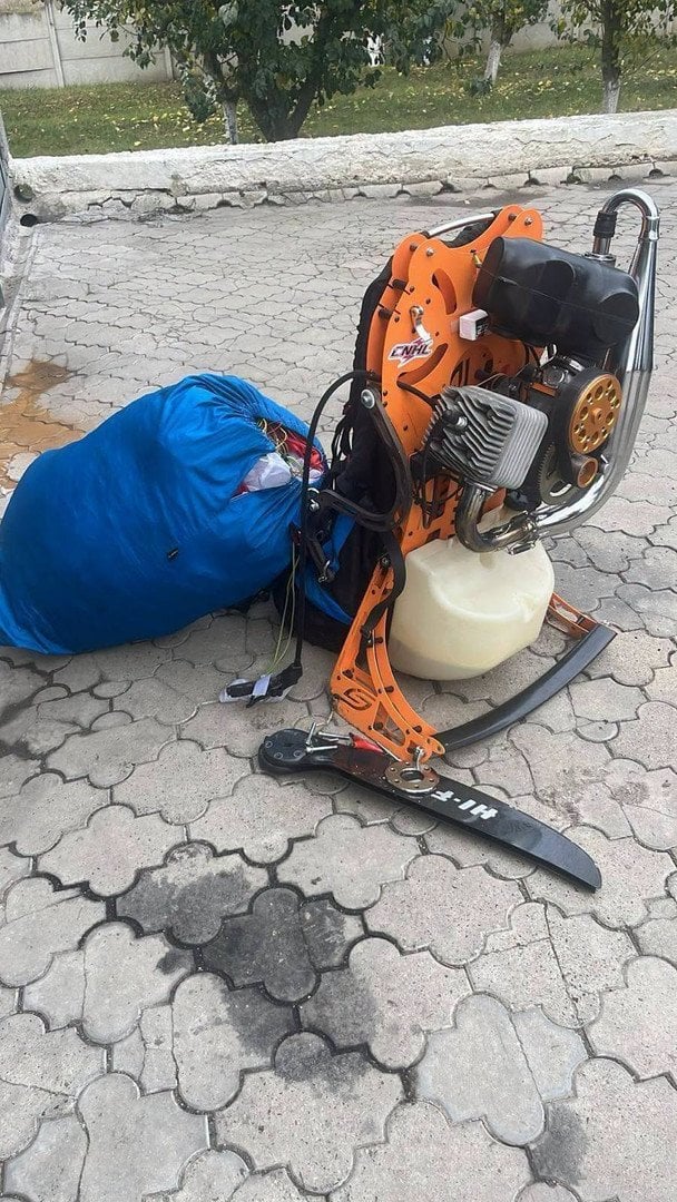 Мотопараплан.