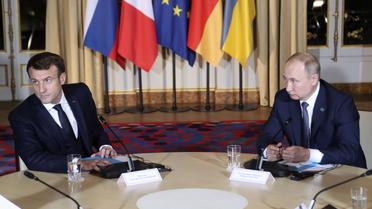 Нормандський саміт, Путін, Макрон / © Associated Press