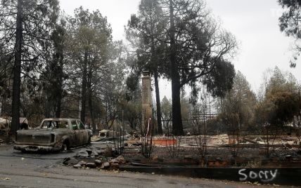 Кількість загиблих унаслідок масштабних лісових пожеж у Каліфорнії зросла до 86