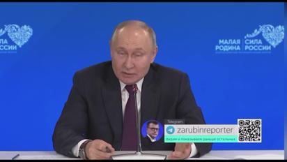 Путін цинічно прокоментував відмову України від переговорів