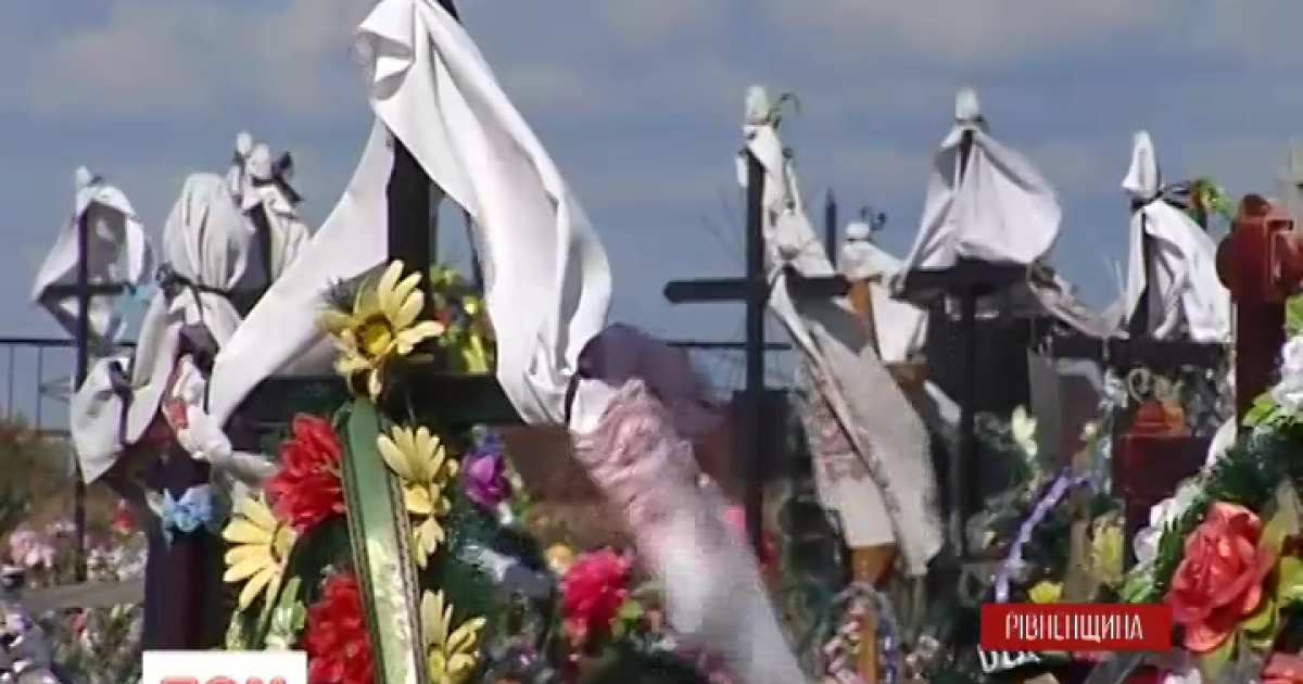 На Ровенщине похоронили погибших в адском пламени малышей