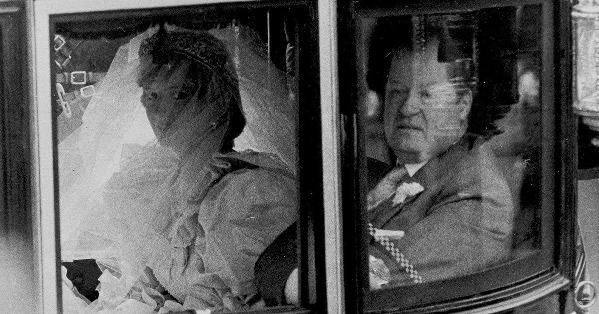 Леді Діана та її батько Джон Спенсер