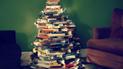 Как сделать новогоднюю елку из любимых книг. Инструкции для любителей читать