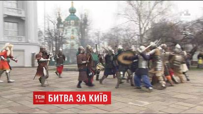 Кияни реконструювали одну з найбільших битв часів Київської Русі