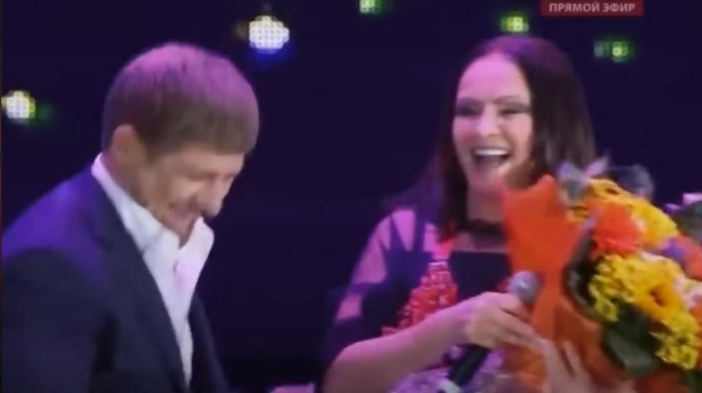 София Ротару на дне рождения Рамзана Кадырова, 2017 г / © 