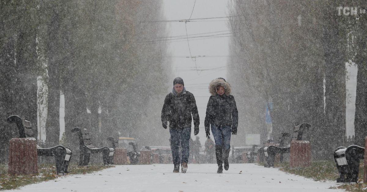 Погода, сніг у Києві, негода, зима, холод, 14 жовтня_4 / © Reuters