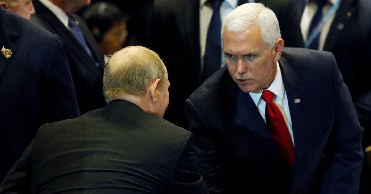 Путін і Пенс