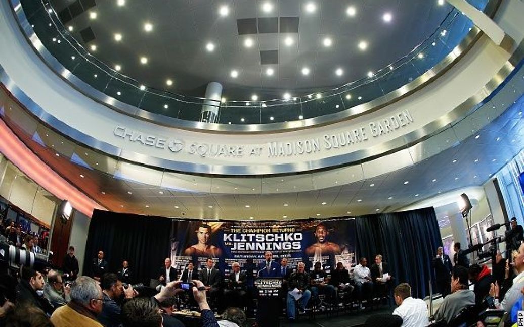 Прес-конференція Кличка і Дженнінгса у Нью-Йорку / © boxingscene.com