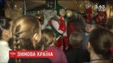 "Зимова країна" в Киеве готовится к открытию масштабного городка развлечений