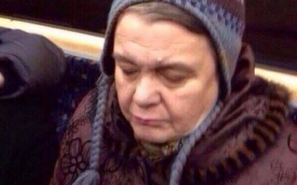 Двойник Януковича оказался бабушкой. / © Еспресо.TV